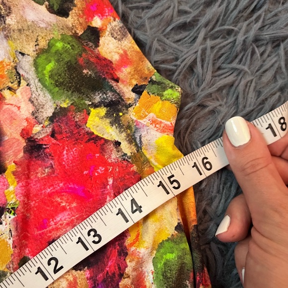 Chiara Boni La Petite Robe Biancamaria Dress in Pop Water Color Size 40 US 4 - Picture 4 of 6